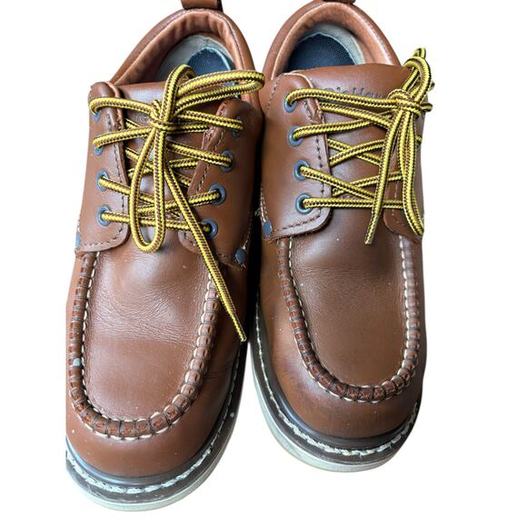 DIEHARD 82994 Men's 4" Soft Toe Leather Oxford Lace Up Work Shoes - 8EE - Picture 6 of 9